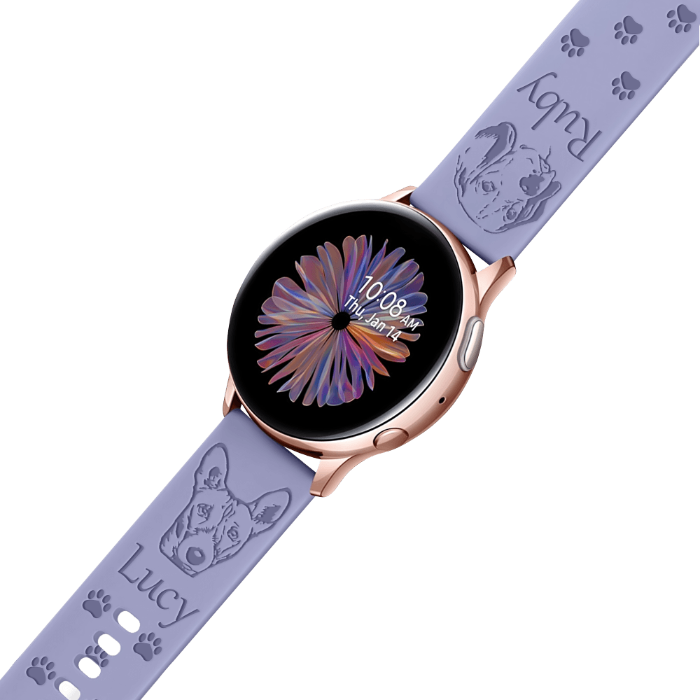 Custom galaxy watch bands online