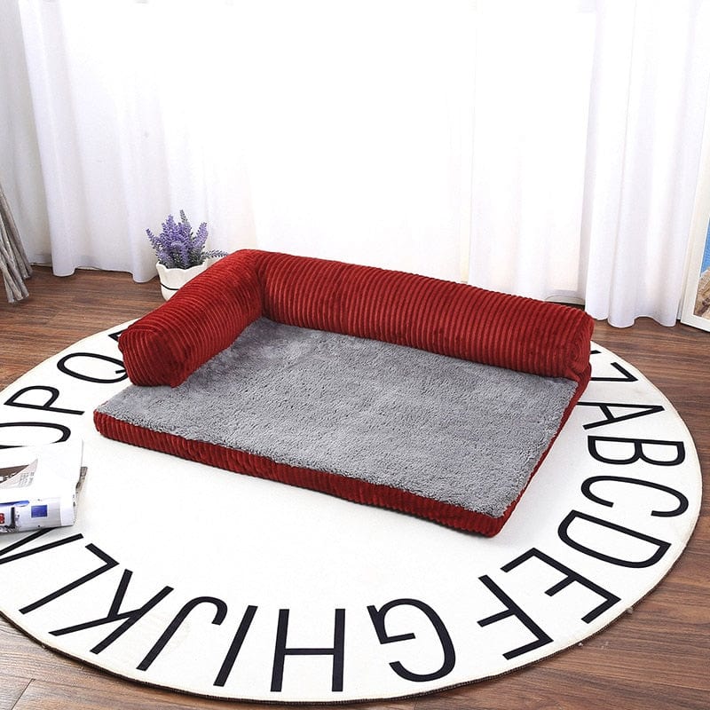 L Shaped Chaise Lounge Beds for Dogs