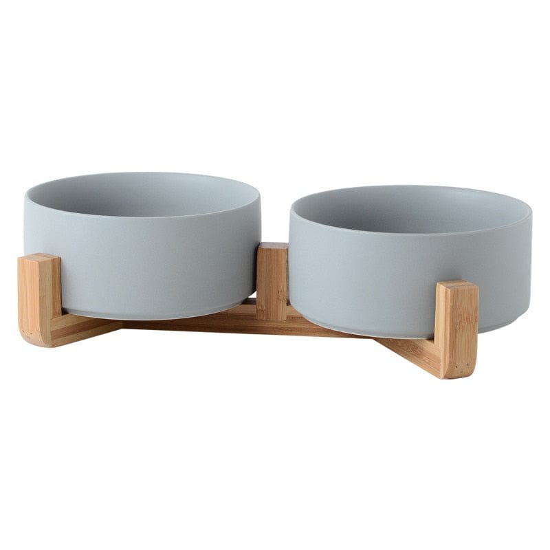 Double Ceramic Pet Bowls