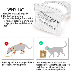 Elevated Pet Feeder Stand