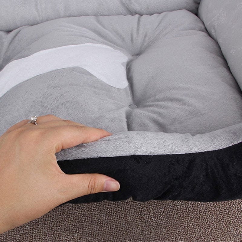 Waterproof Plush Dog Bed