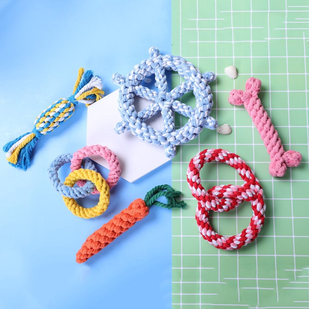 Pet Chewing Braided Knot Toy