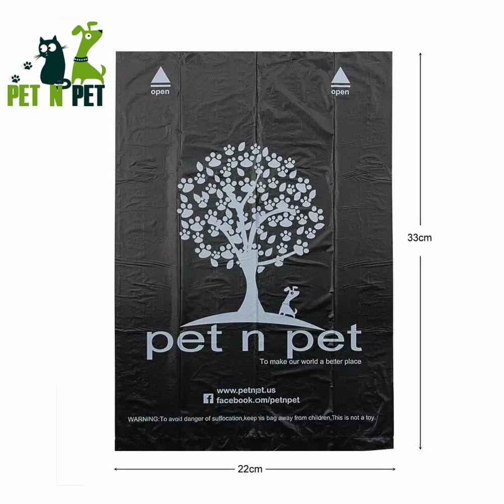 Eco-Friendly Biodegradable Dog Poop Bags 1080 Counts (60 Rolls Unscented Waste Bags)