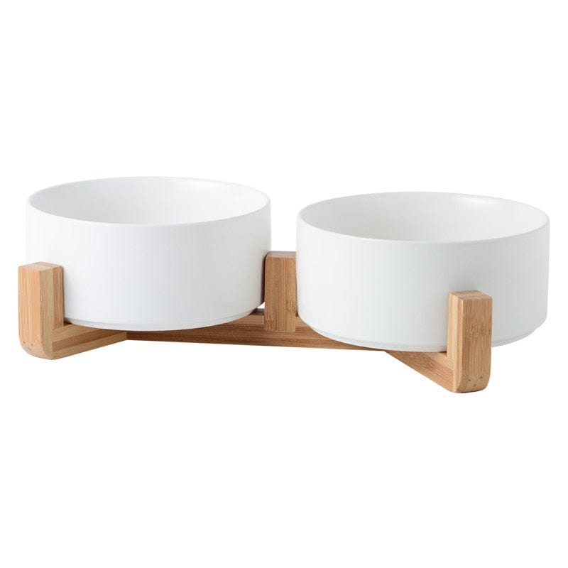 Double Ceramic Pet Bowls