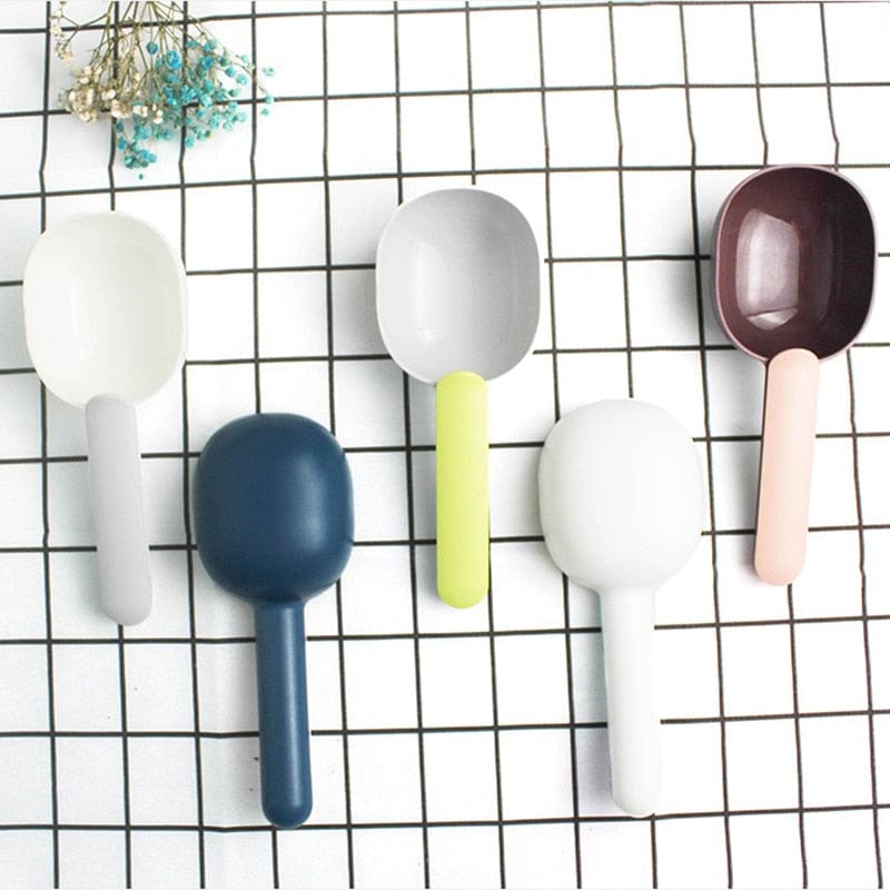 Pet Food Spoon with reusable Bag Clip