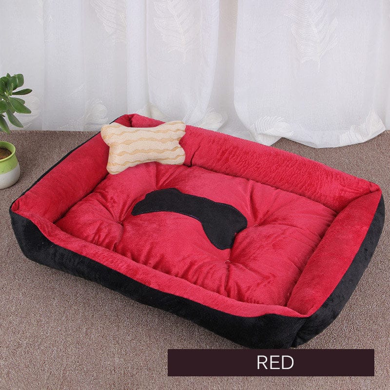 Waterproof Plush Dog Bed