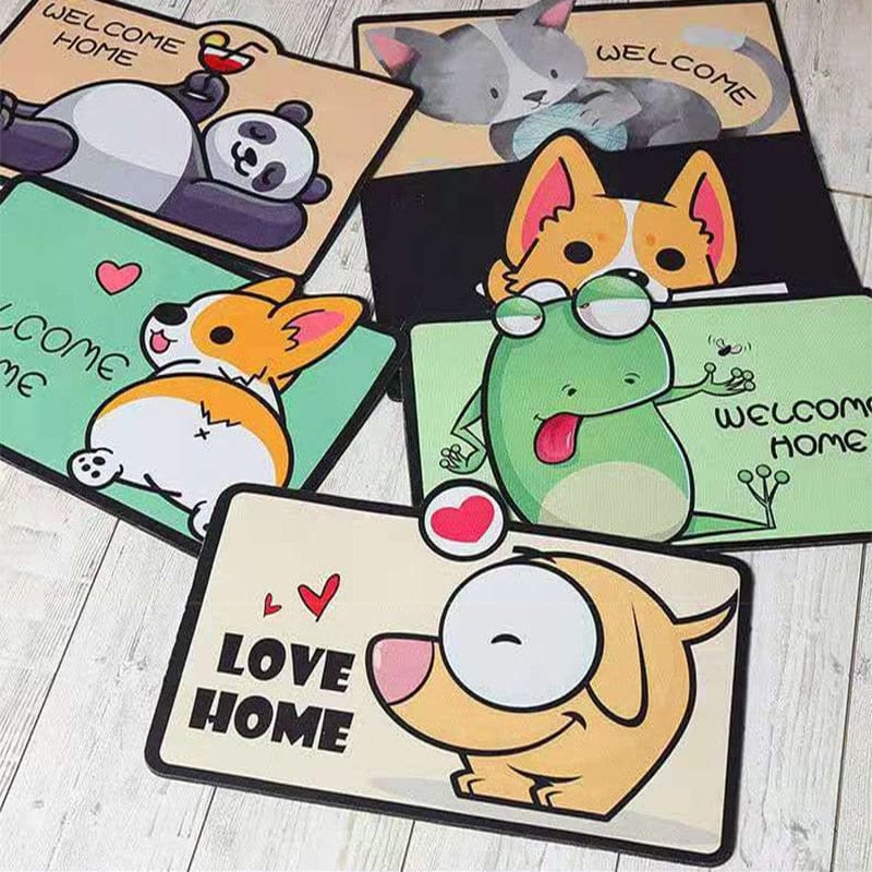 Cartoon Welcome Entrance Doormats