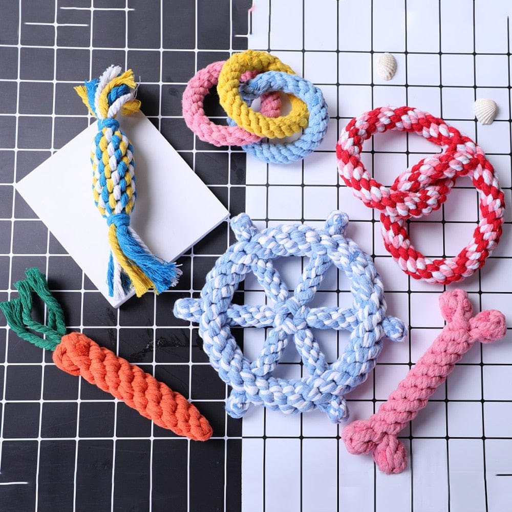 Pet Chewing Braided Knot Toy