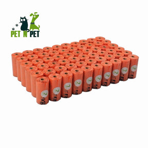 Eco-Friendly Biodegradable Dog Poop Bags 1080 Counts (60 Rolls Unscented Waste Bags)