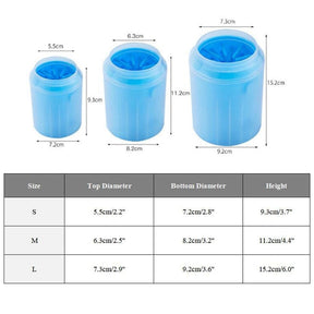 Dog Paw Cleaner Soft Silicone Cup
