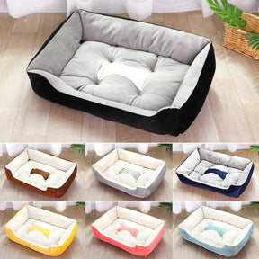 Waterproof Plush Dog Bed