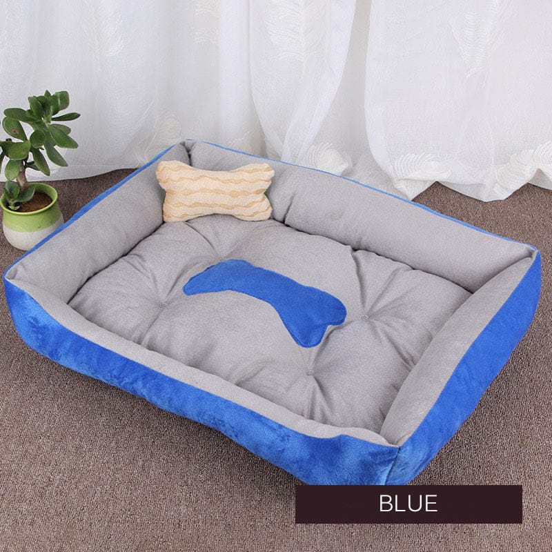 Waterproof Plush Dog Bed