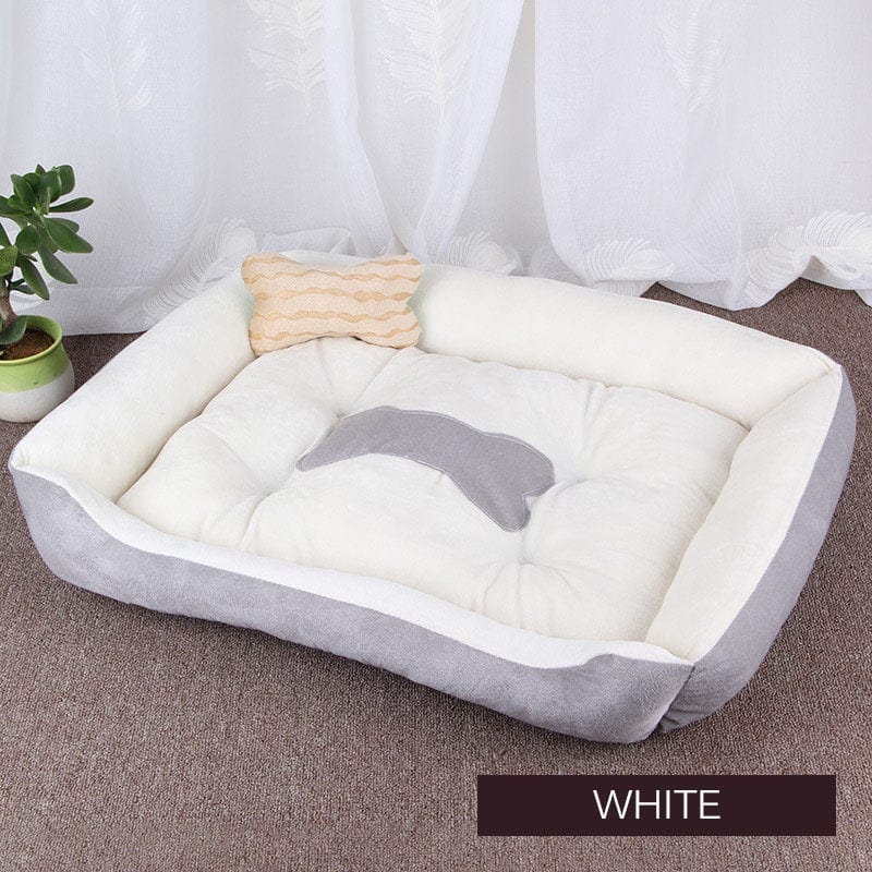 Waterproof Plush Dog Bed