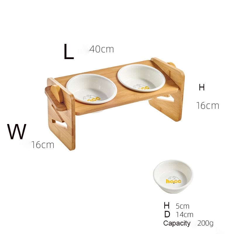 Elevated Pet Feeder Stand