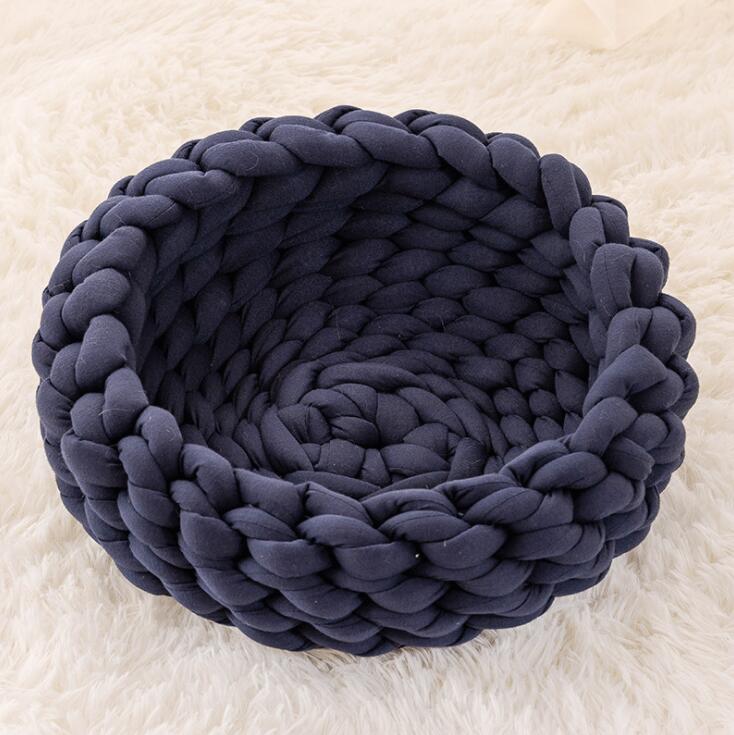 Hand-woven Pet Sleeping Basket