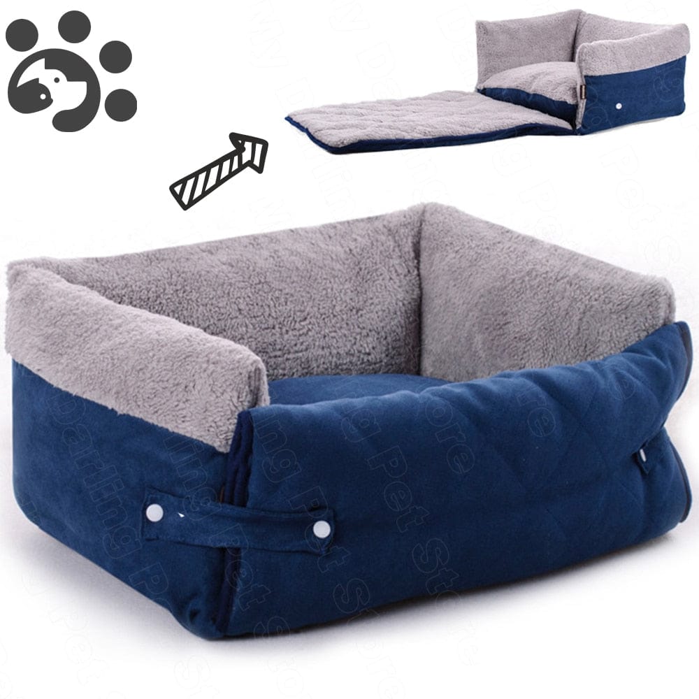 Non-Slip Pet Lounge Bed and Mat