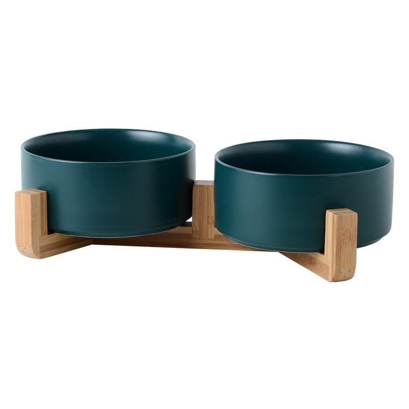 Double Ceramic Pet Bowls