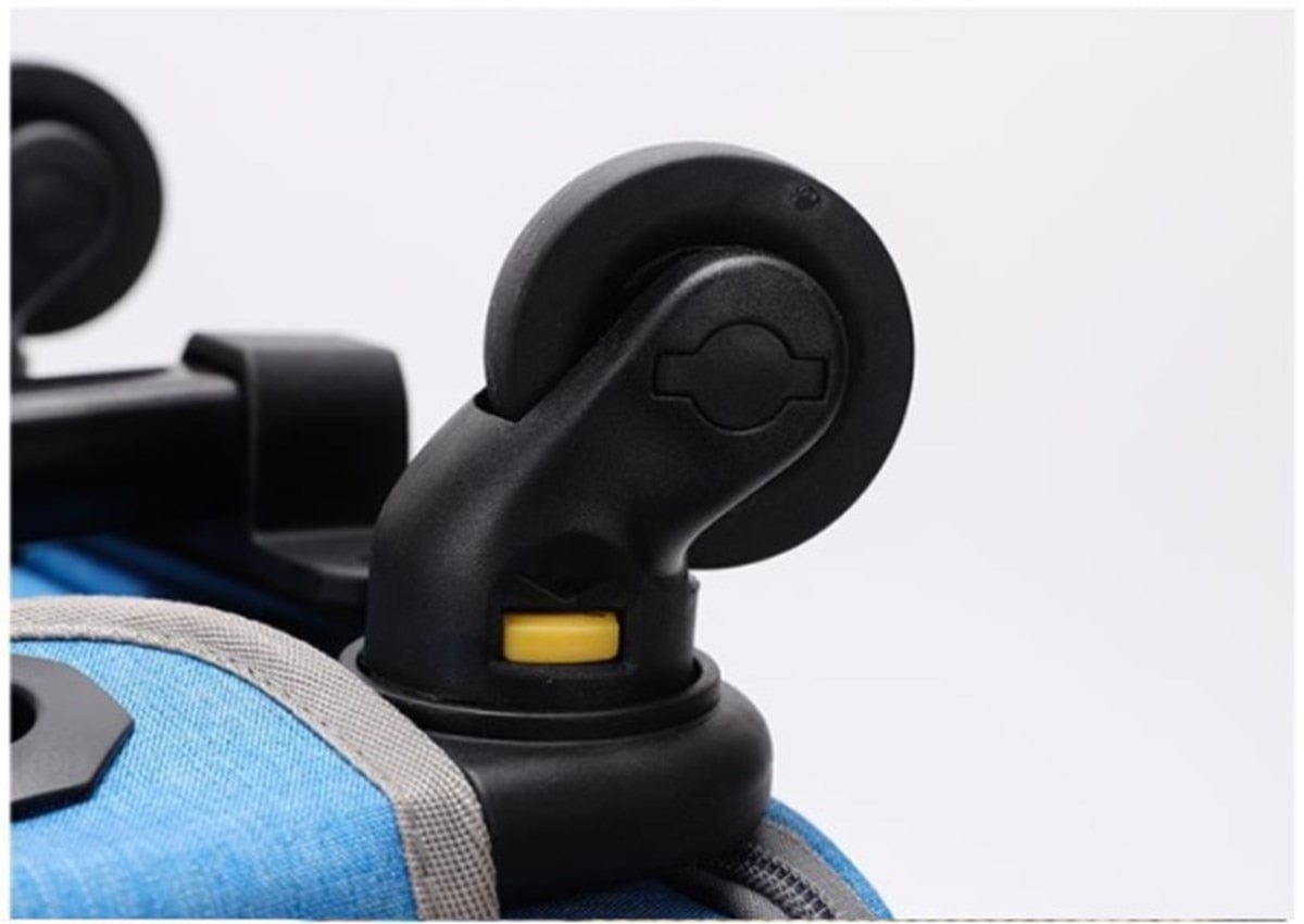 Rolling Pet Carrier with Detachable Wheels