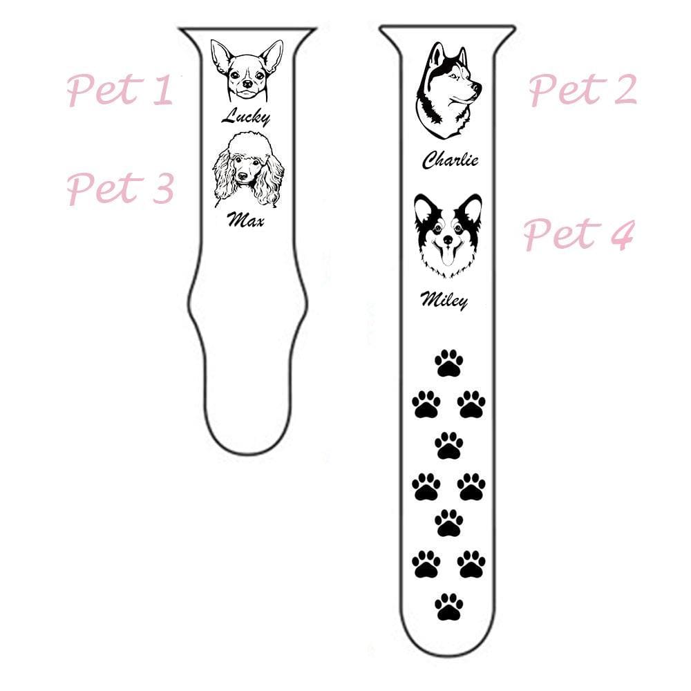 Custom Watch Band For Fitbit Your Custom Pet World 