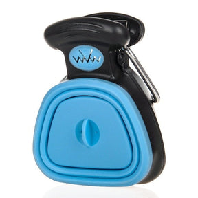 Traveling Foldable Pooper Scooper +1 Roll Decomposable Bag for Easy Cleanup