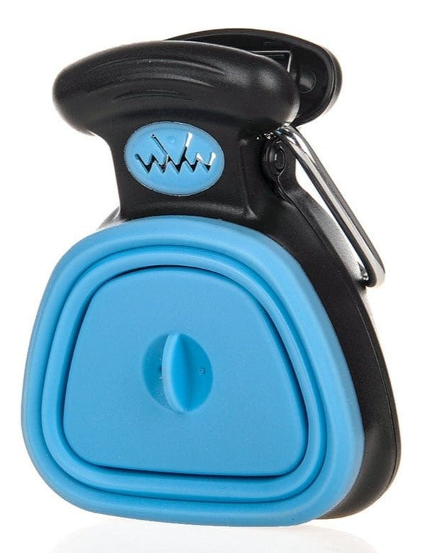 Traveling Foldable Pooper Scooper +1 Roll Decomposable Bag for Easy Cleanup