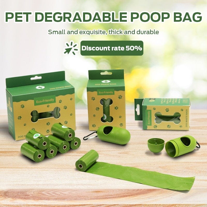 Durable Pet Dog Poop Bag Dispenser Biodegradable