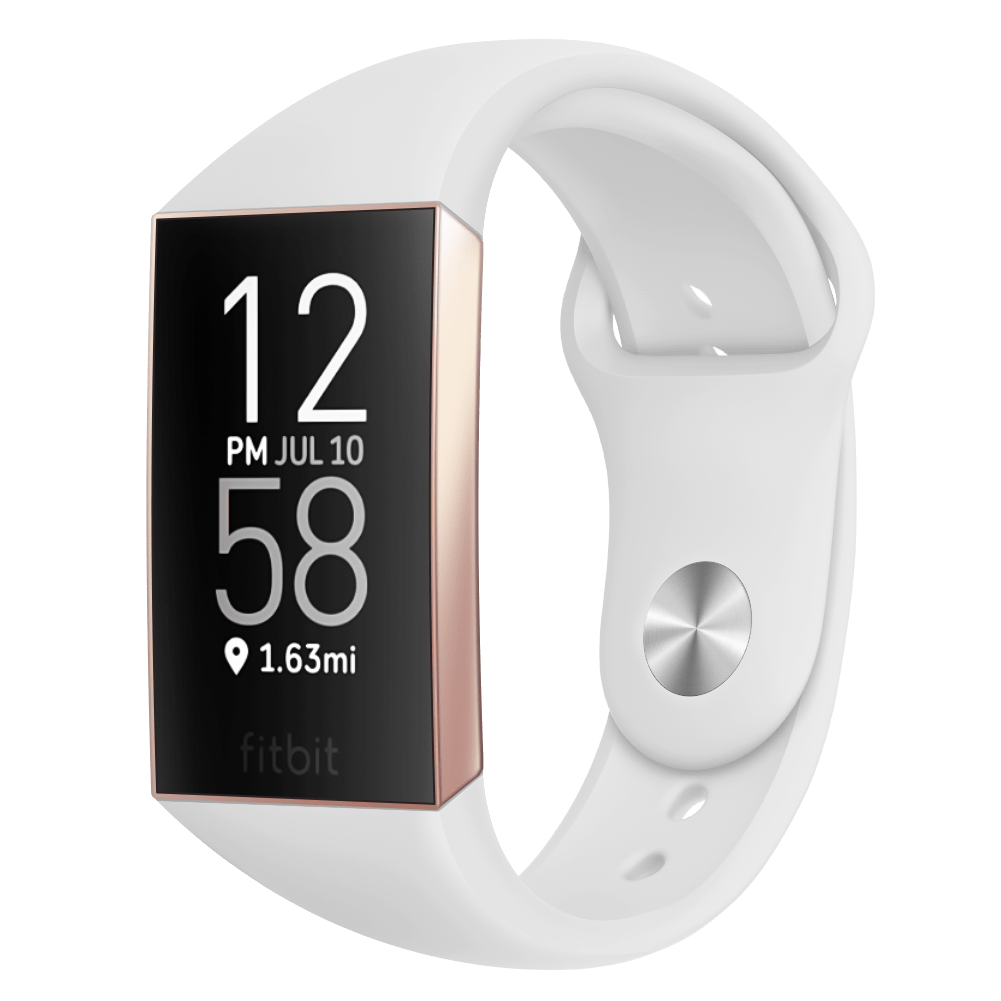 Leather strap for fitbit charge 3 deals